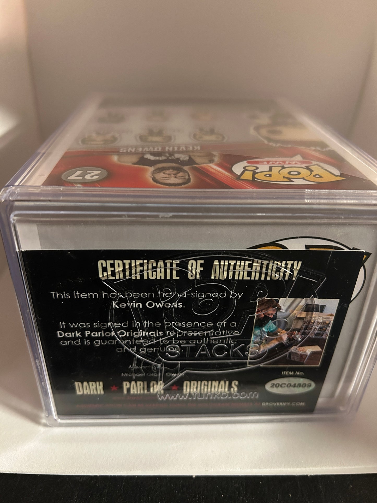 Kevin Owen Autograph Funko