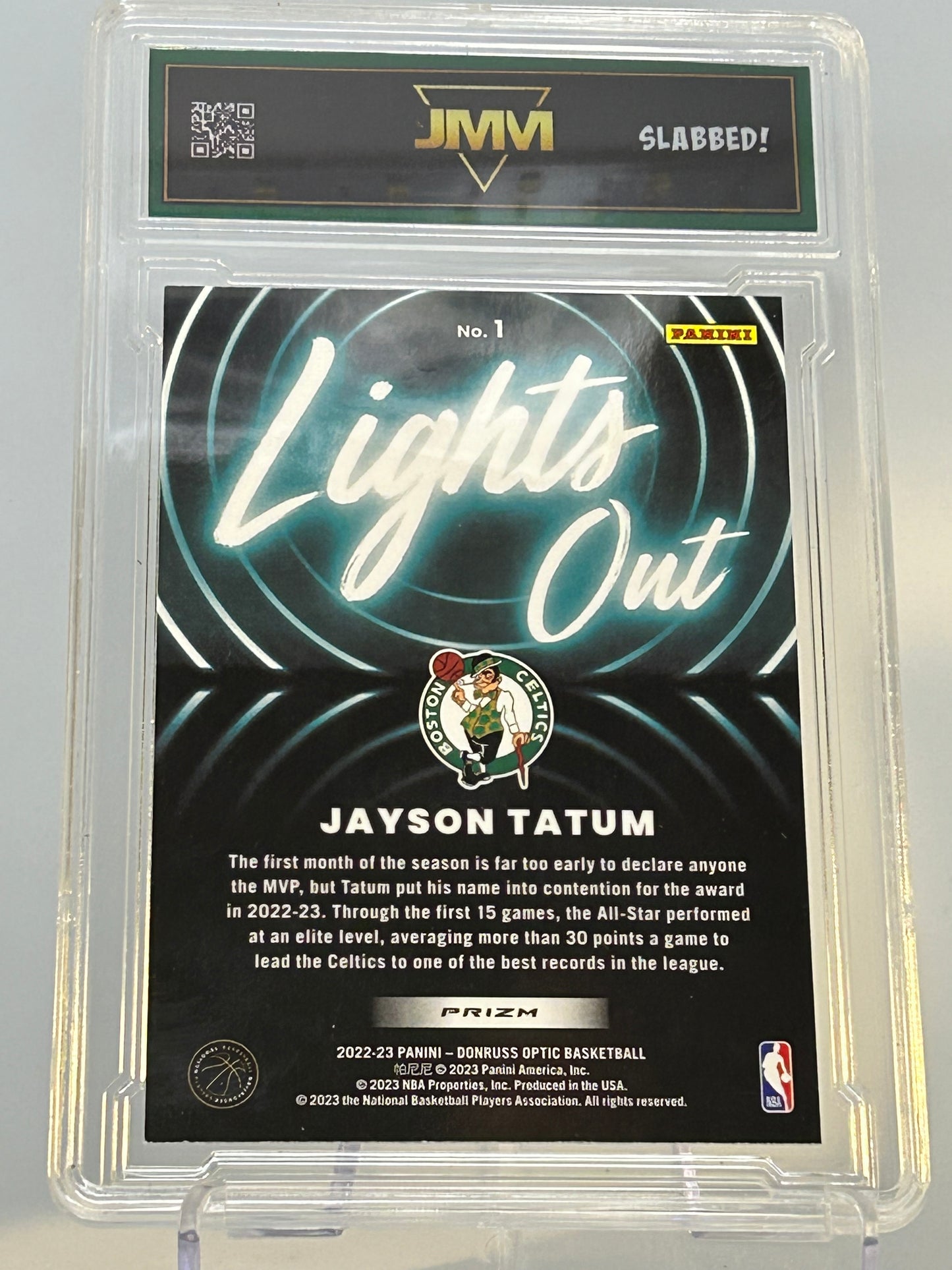 Jayson Tatum lights out