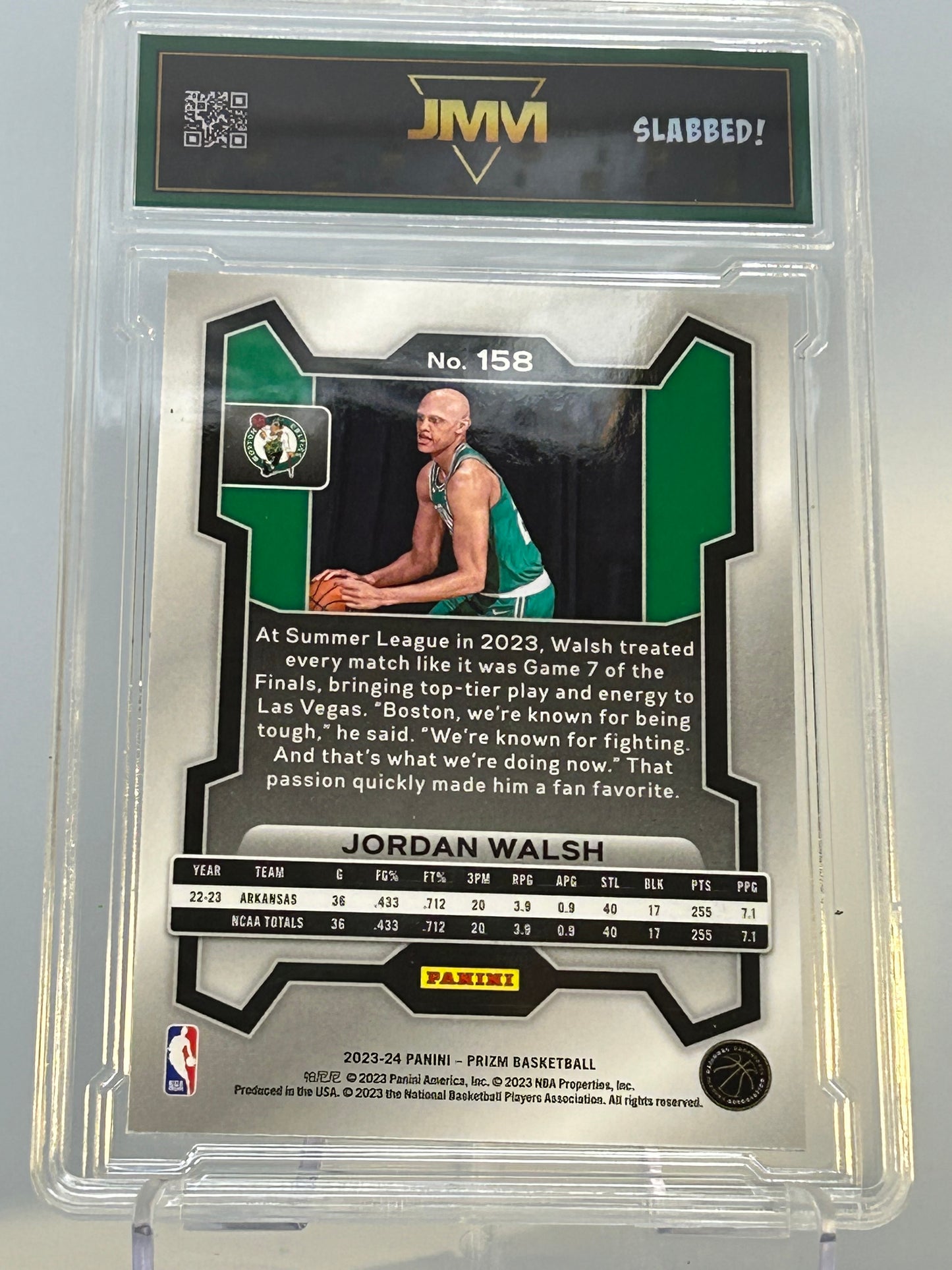 Jordan Walsh Rookie