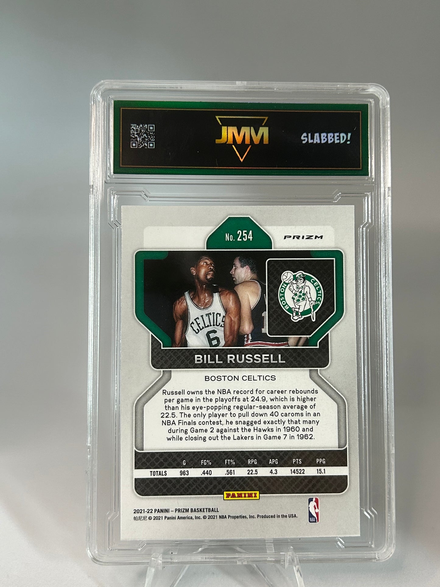 2022 Bill Russell Prizm